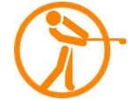 golf swing icon